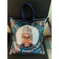 Happy father day throw pillow 
